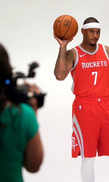 Rockets hope 'Melo can help them to 1st title since 1995